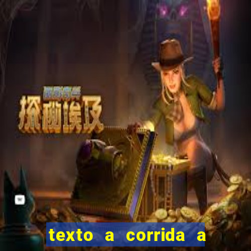 texto a corrida a lagarta lili